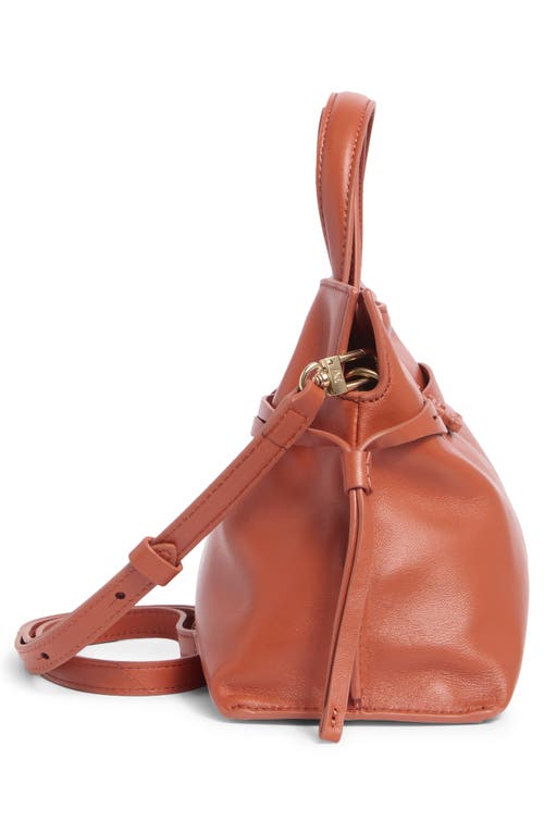 Sam Edelman Poppy Small Drawstring Crossbody Bag In Orange