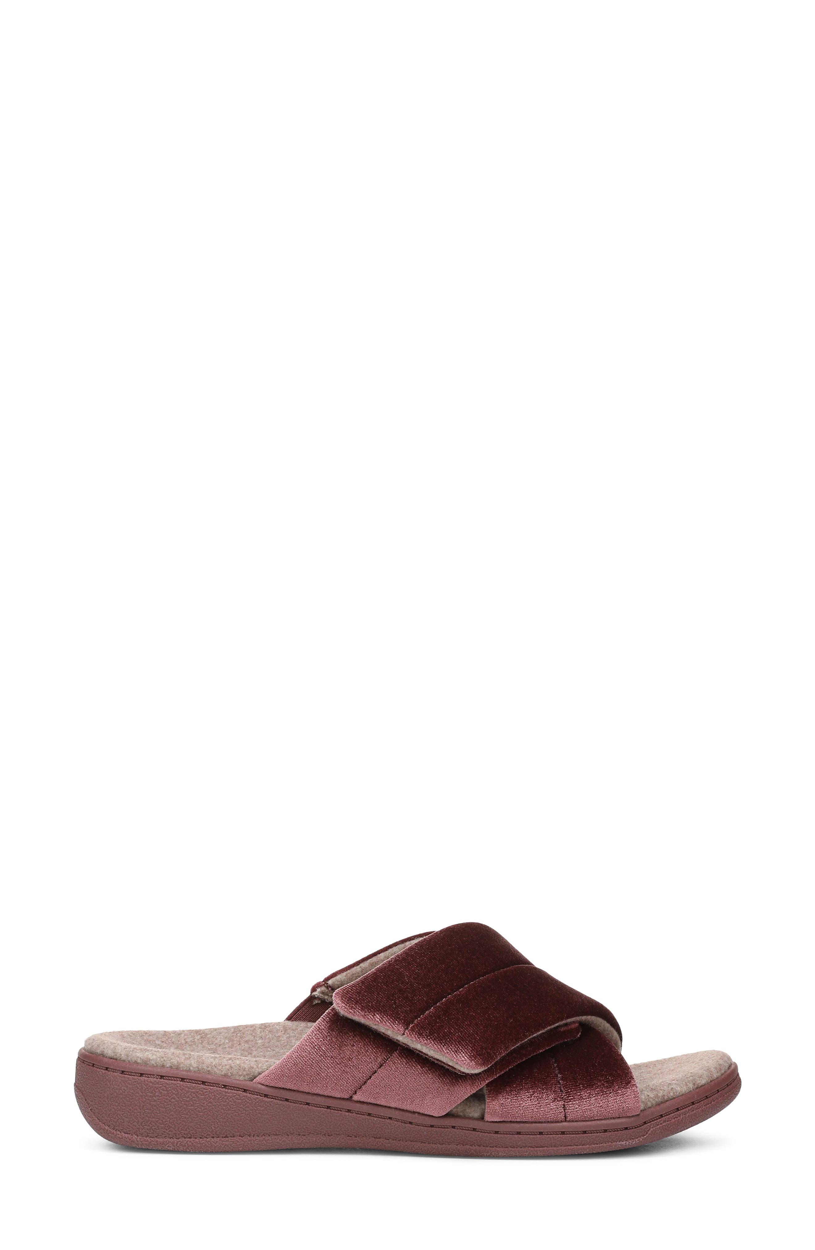 Relax II Plush Slide Sandal, Alternate, color, SABLE