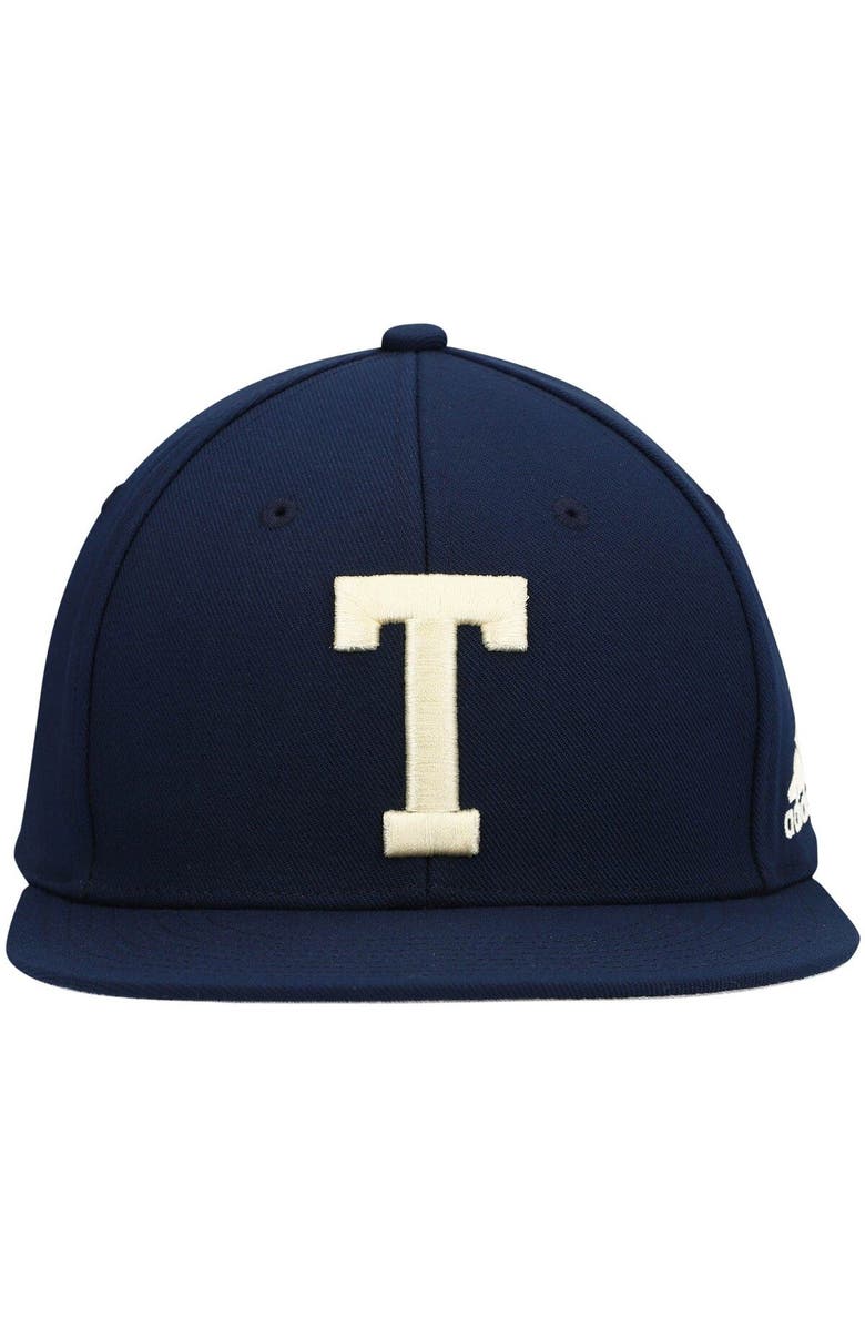 adidas Men's adidas Navy Georgia Tech Yellow Jackets On-Field Baseball Fitted Hat, Alternate, color, 