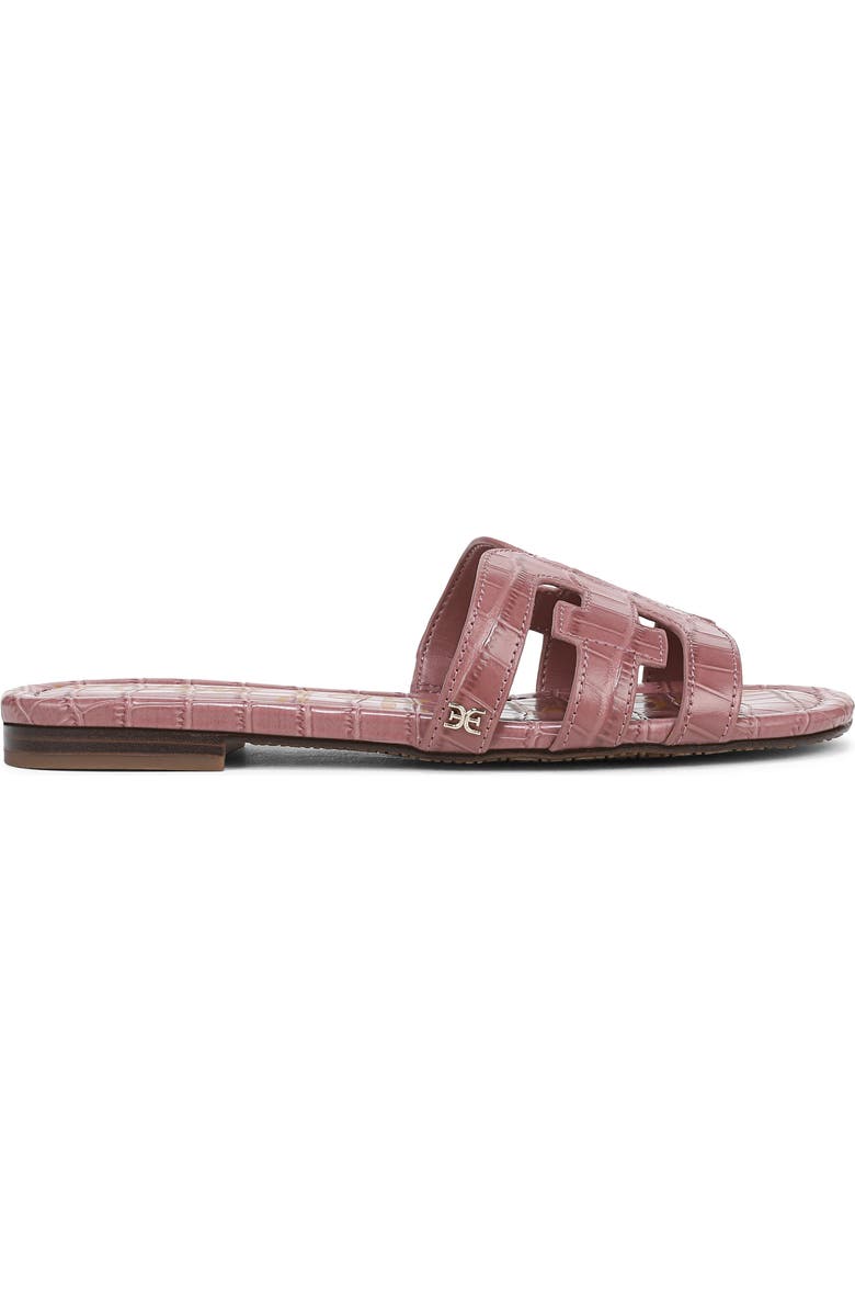 Sam Edelman Bay Cutout Slide Sandal - Wide Width Available, Alternate, color, Dark Winter Mauve