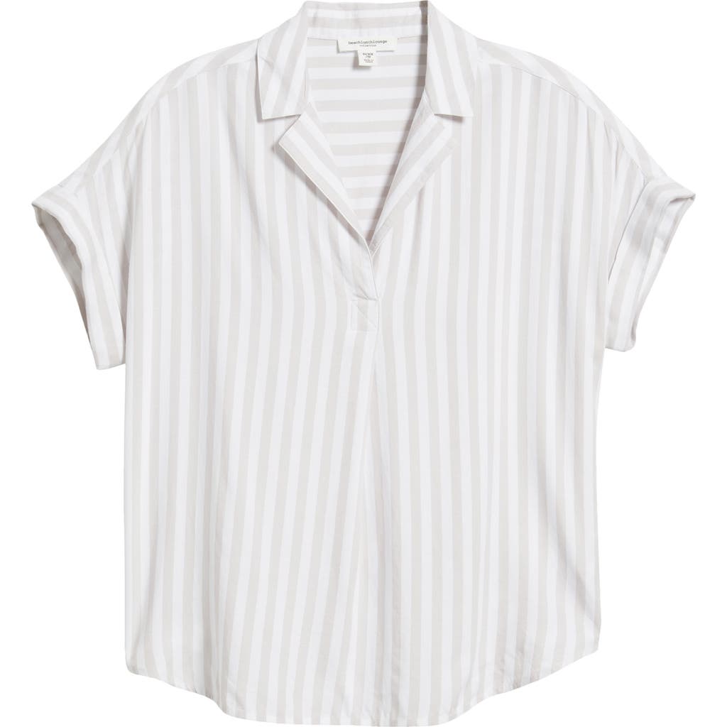 BEACHLUNCHLOUNGE BEACHLUNCHLOUNGE DENI STRIPE SHIRT