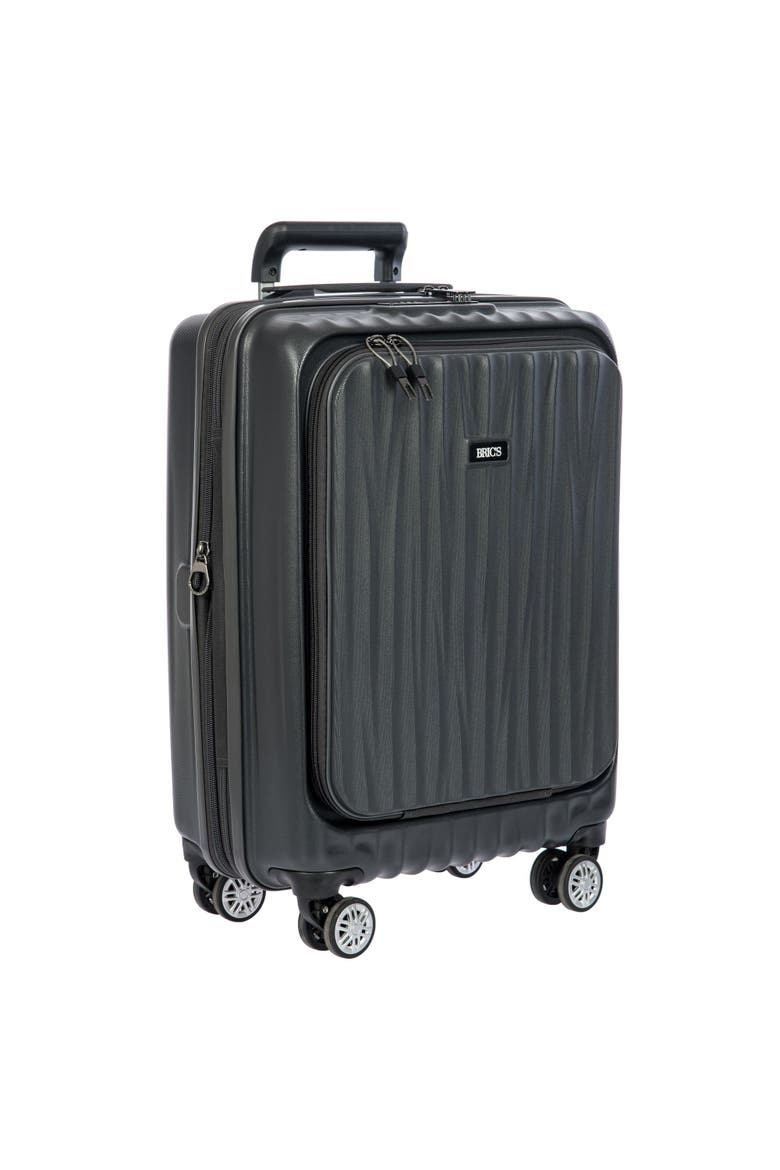 Cervia Hardside Expandable (21"/29") 2 Piece Spinner Luggage Set, Alternate, color, Dark Grey