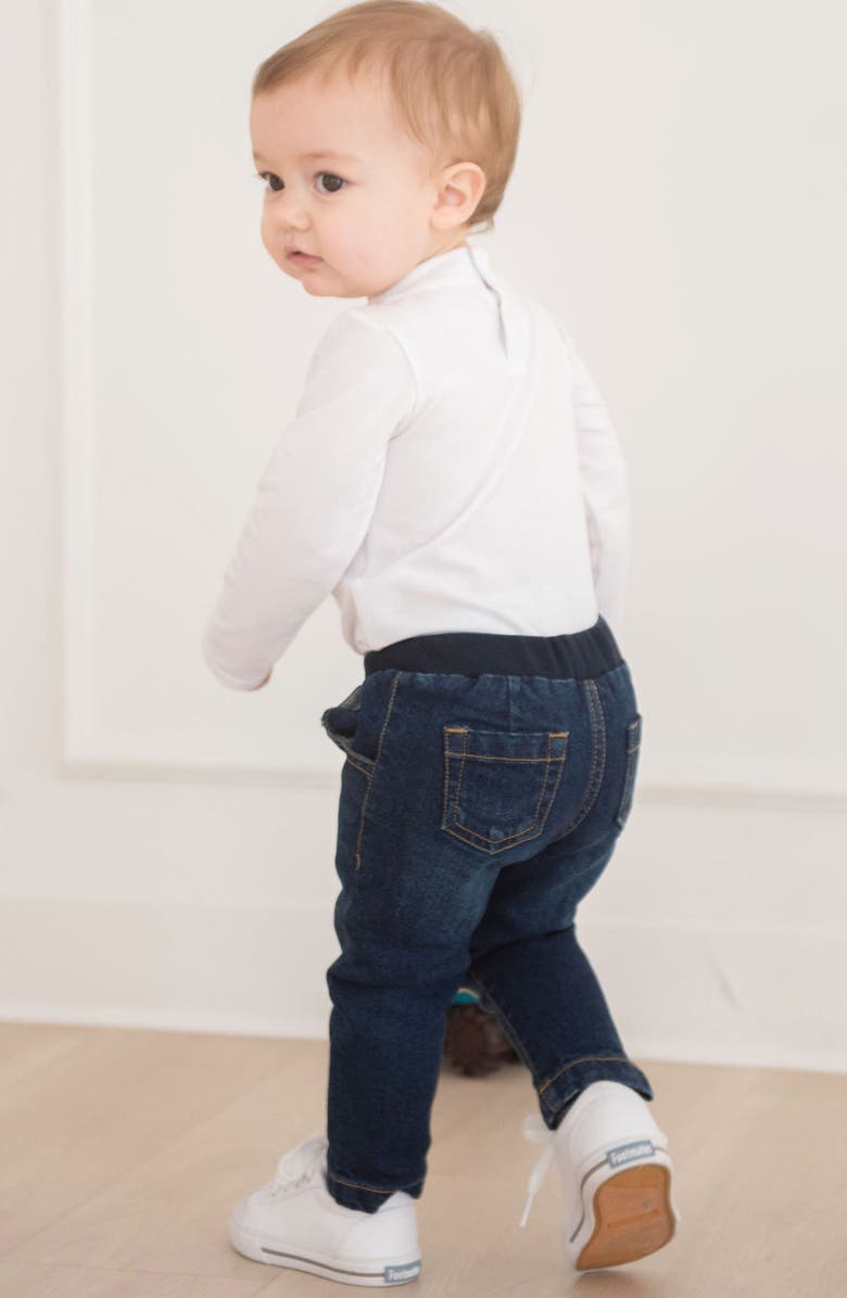 RuggedButts Drawstring Pull-On Jeans, Alternate, color, Blue