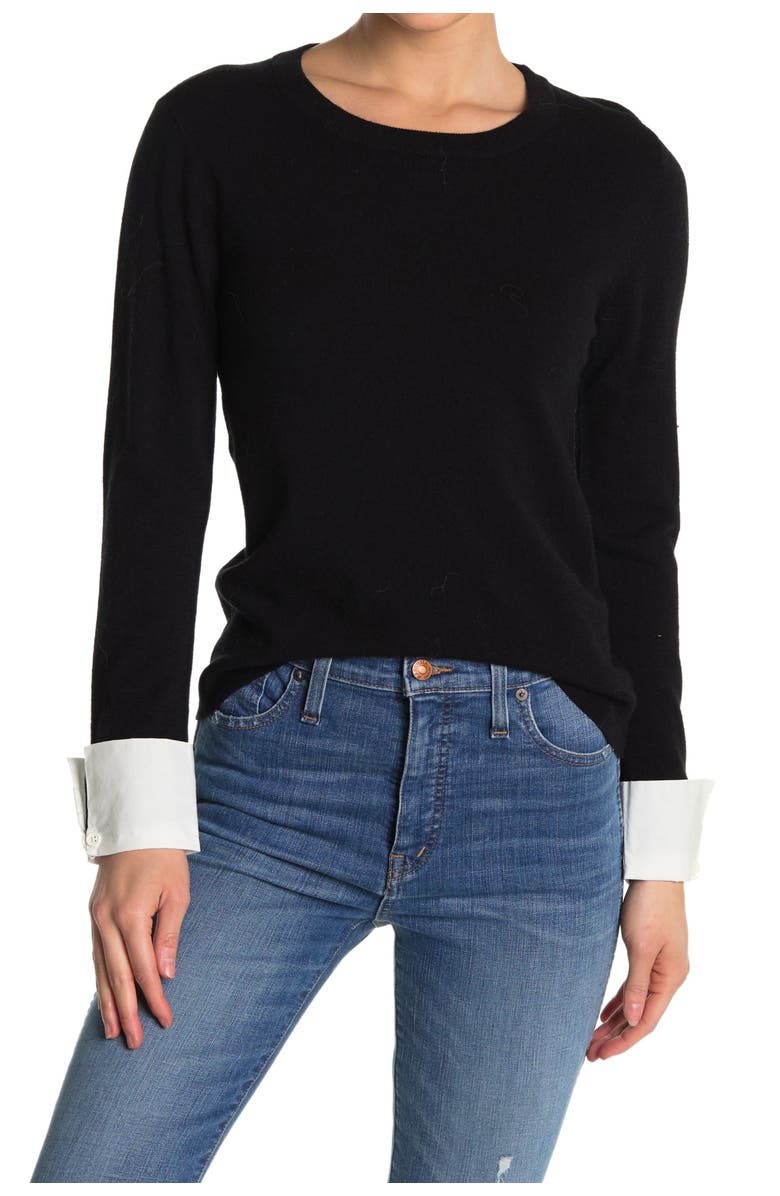 BB Dakota by Steve Madden Off the Cuff Long Sleeve Sweater, Alternate, color, 