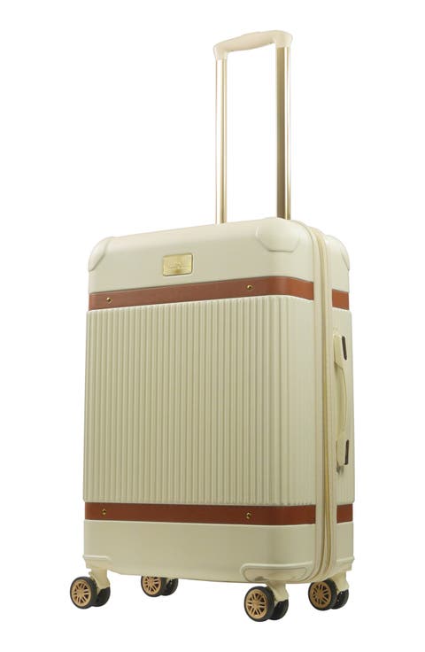26.6" Hardside spinner with stripes