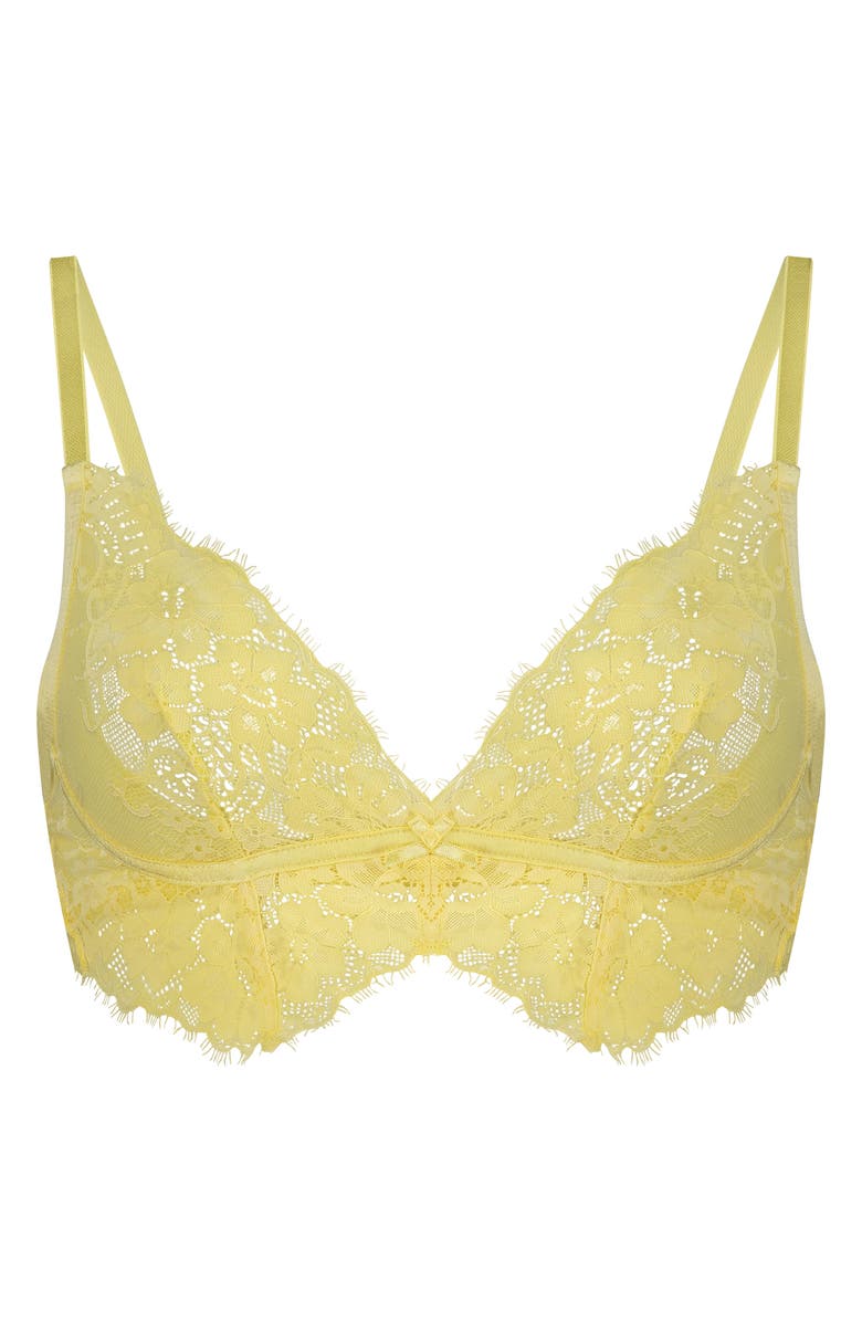 Hunkemöller Milaan Triangle Lace Bralette, Alternate, color,