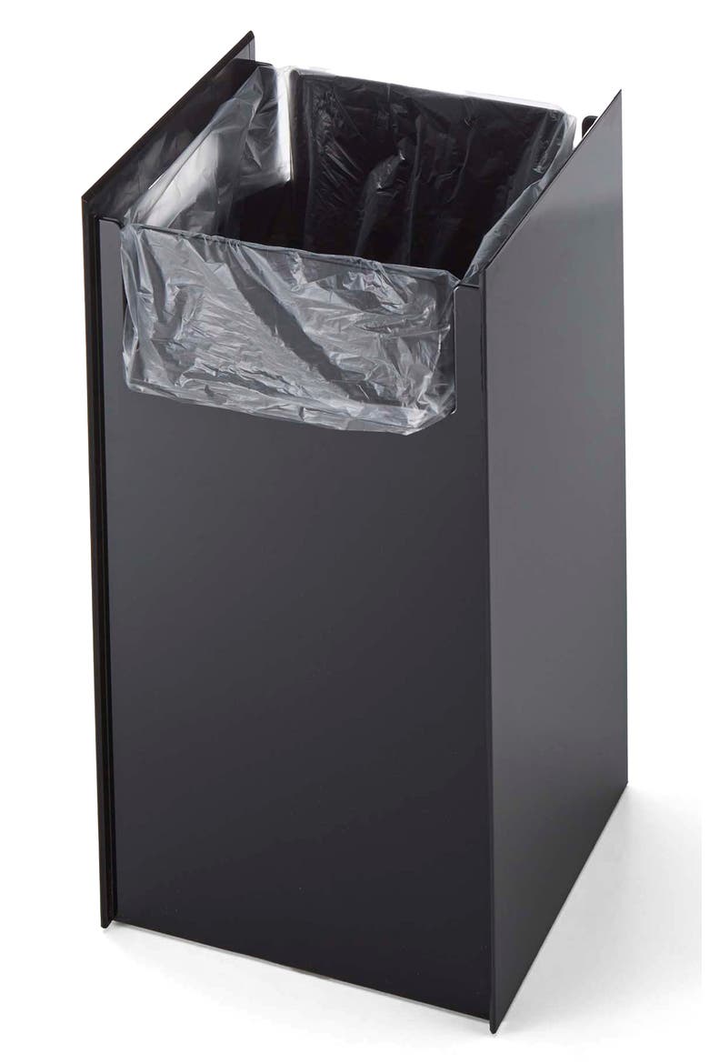 Trash Can, Alternate, color, BLACK