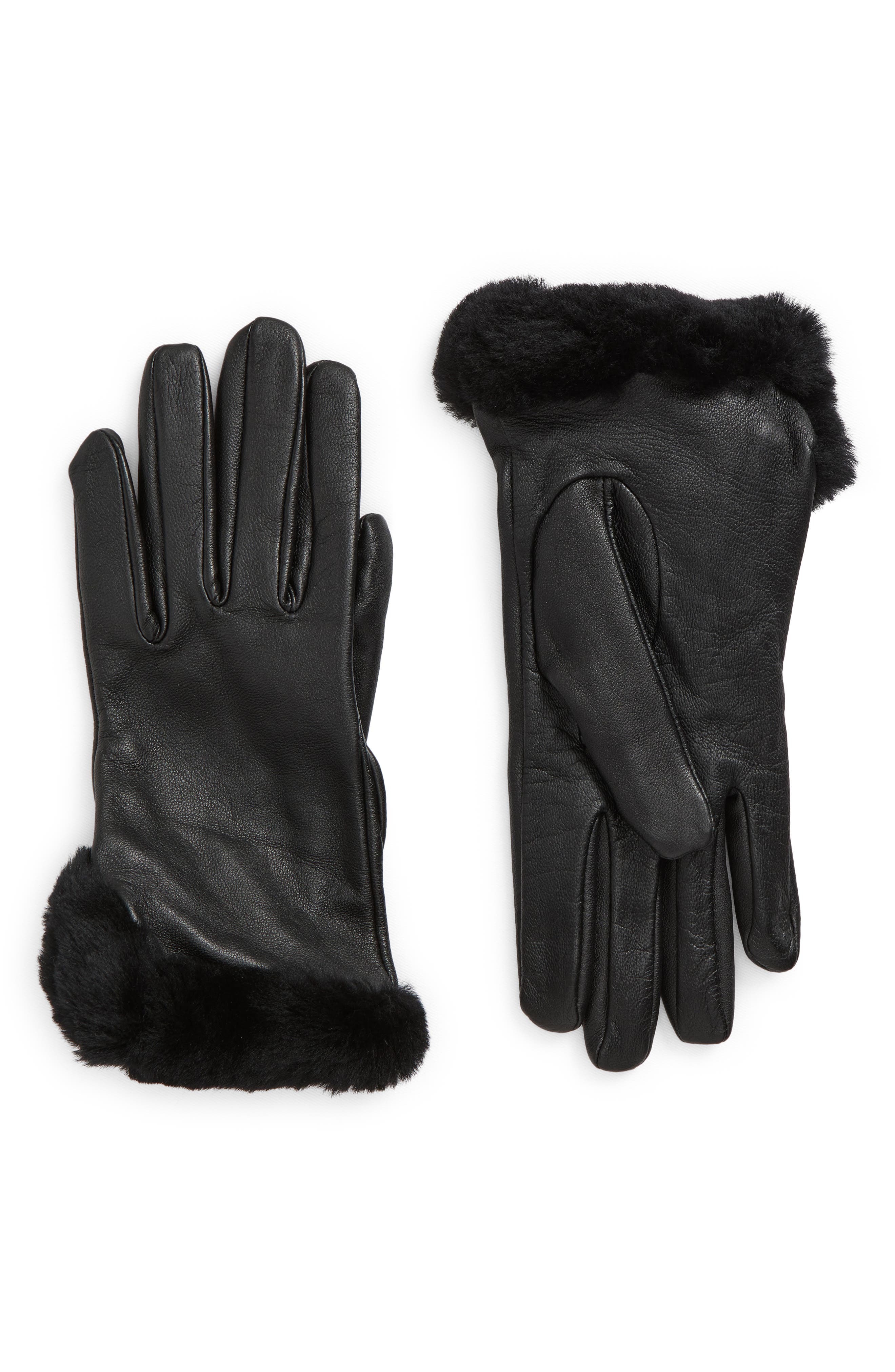 Leather & Sheepskin Vent Gloves