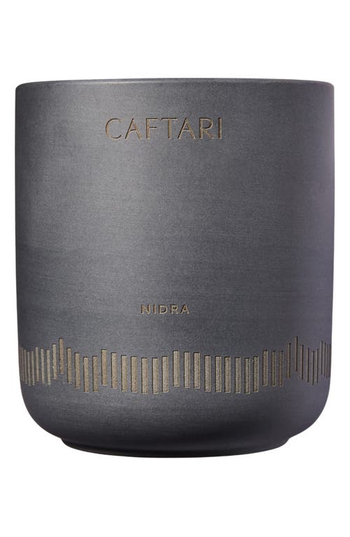 Caftari Nidra Sleep Candle In Black