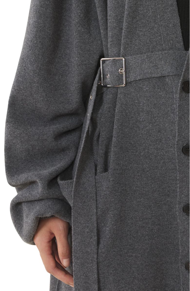 Lanvin Wool And Cashmere Oversized Cardigan, Alternate, color,