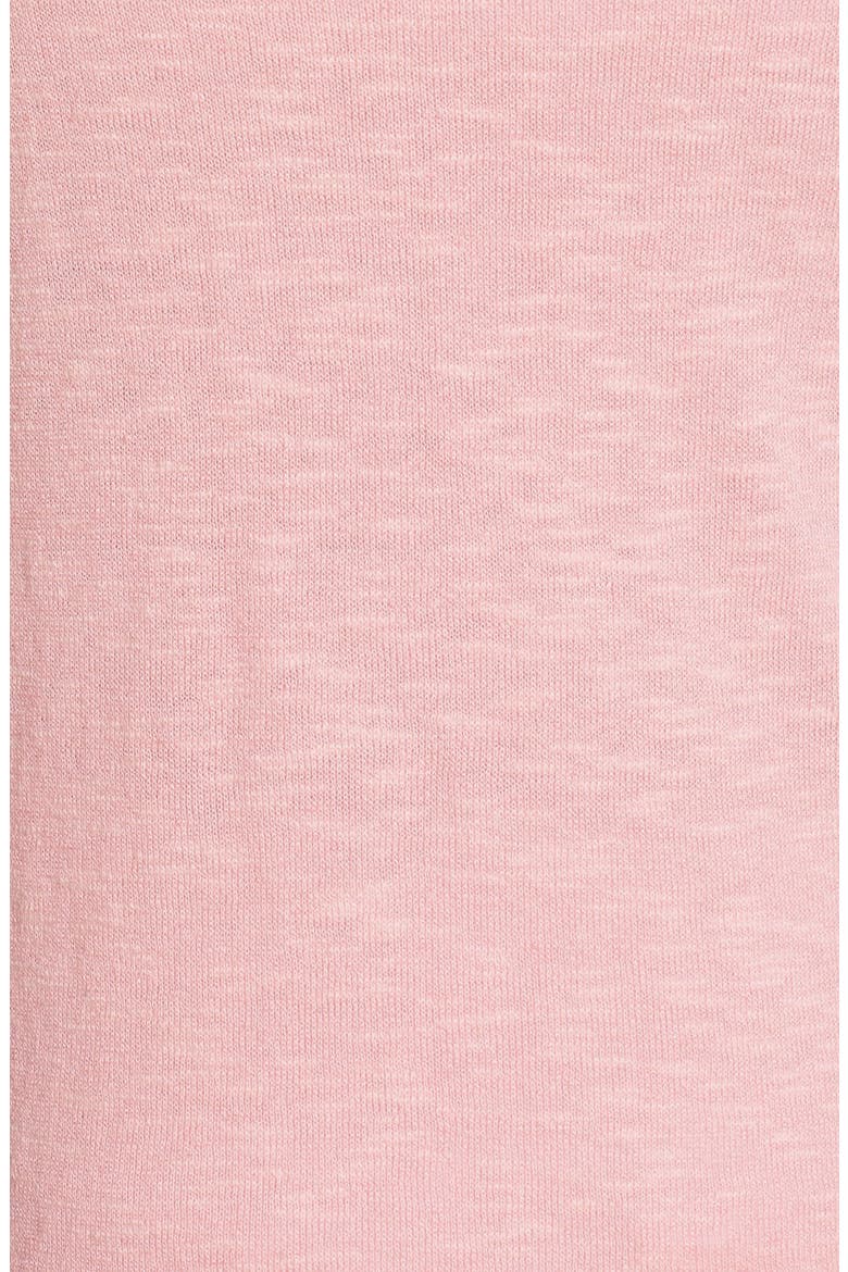 Organic Linen & Cotton Bateau Neck Sweater, Alternate, color, PRIMROSE