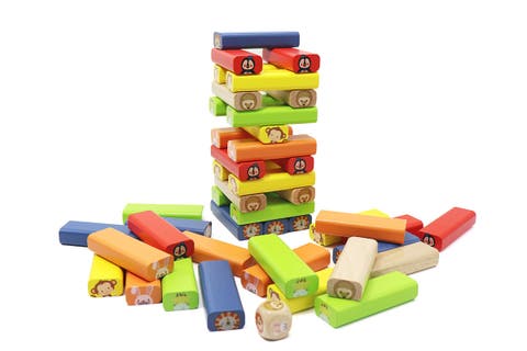 Zoo Stacking Game, 77 Different Pieces Included