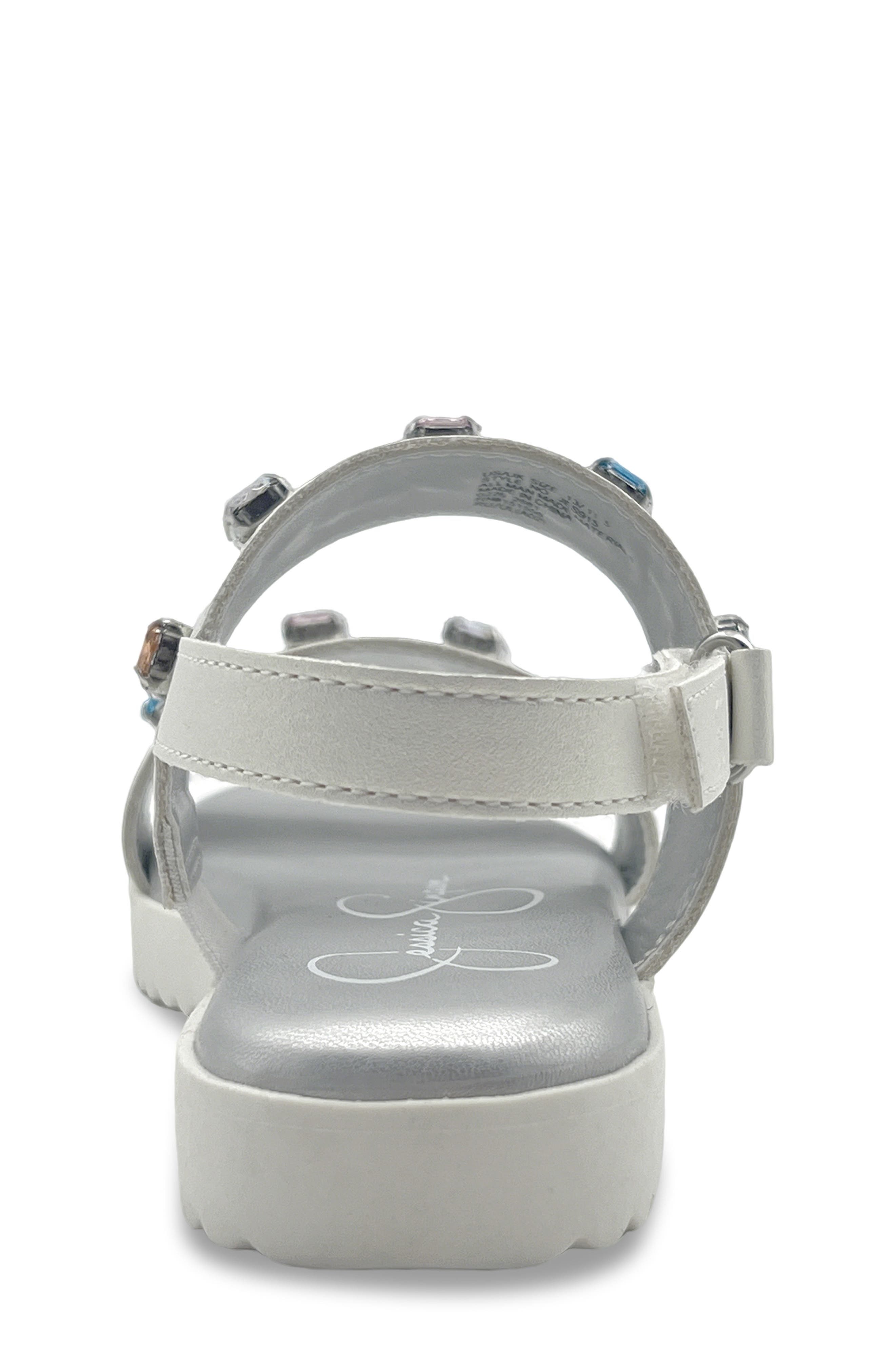 Kids' Ciara Kelsi Sandal, Alternate, color, SILVER