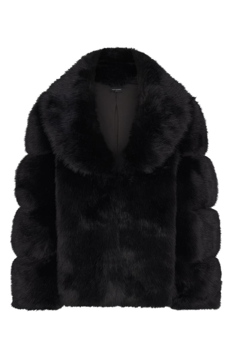 Naked Wardrobe Oversize Fur Jacket, Alternate, color,