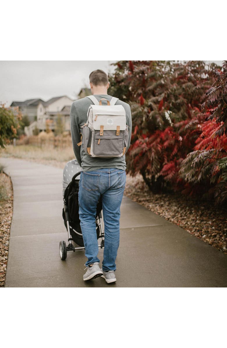 Parker Baby Co. Birch Bag Diaper Backpack, Alternate, color, Cream