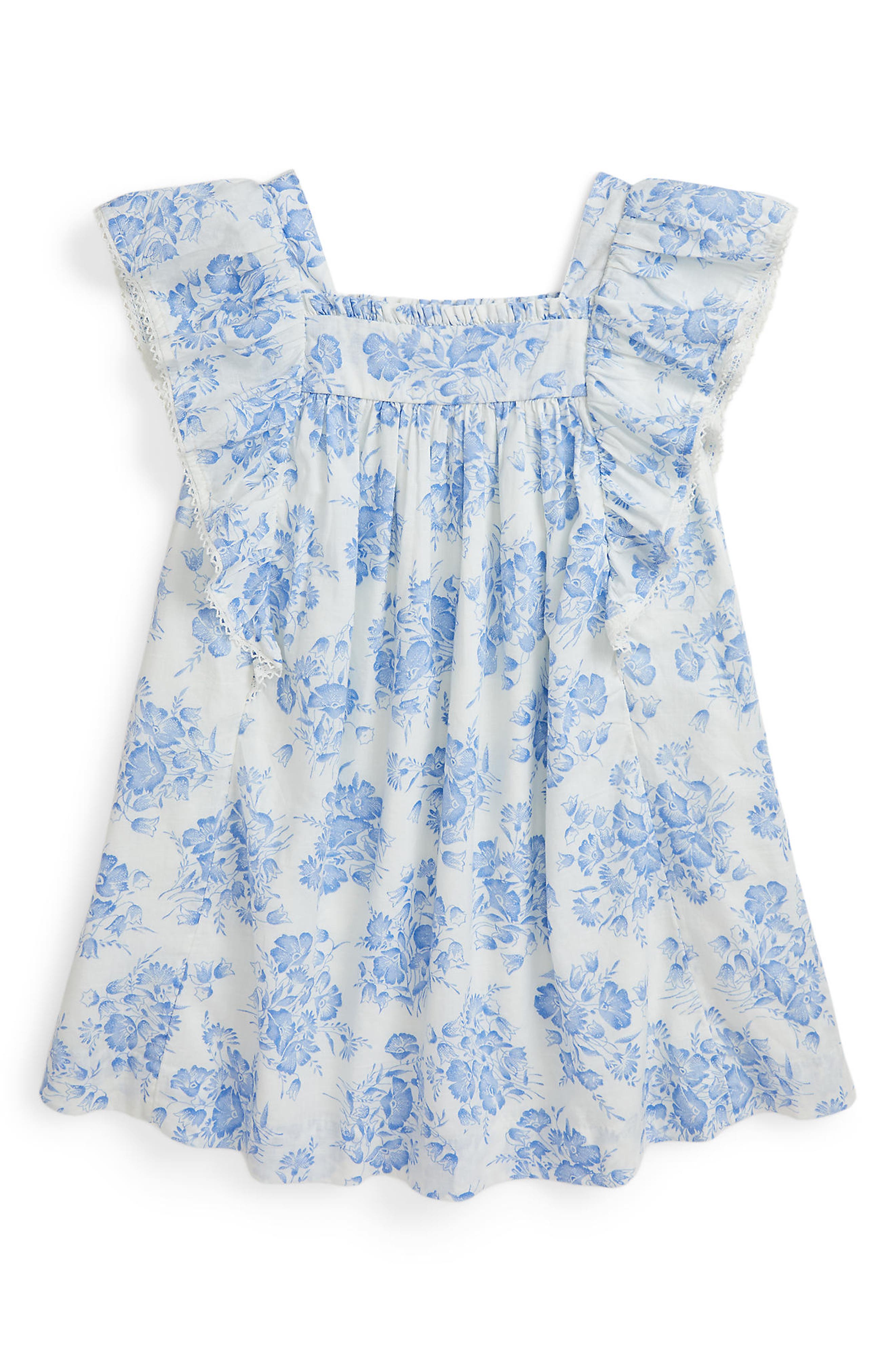Ralph Lauren Kids' Cotton Slub Floral Dress