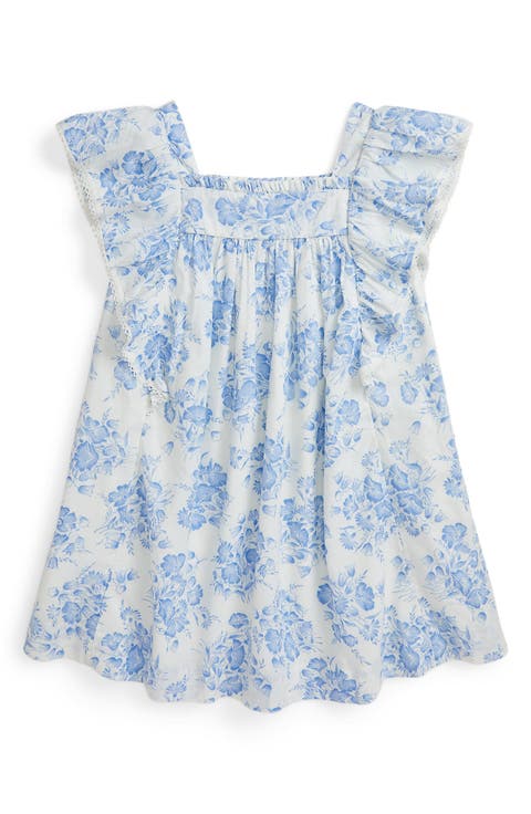 Kids' Cotton Slub Floral Dress (Toddler & Little Kid)