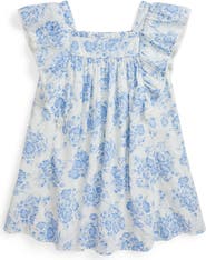 Ralph Lauren Kids' Cotton Slub Floral Dress
