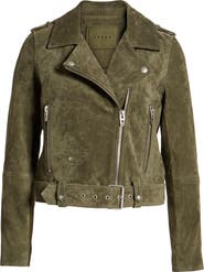BLANKNYC Suede Moto Jacket