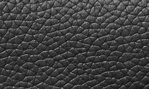 Tory Burch Robinson Small Pebbled Leather Wallet In Black