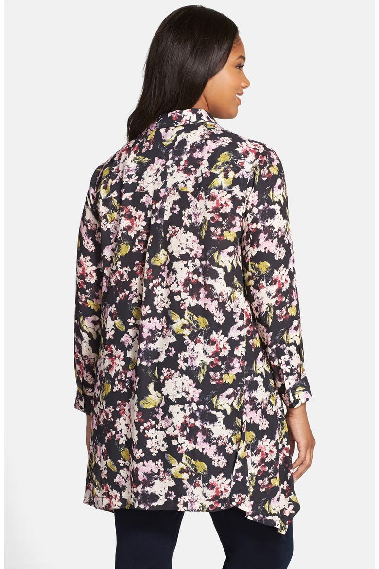 Trapeze Tunic, Alternate, color, BLACK MULTI FLORAL PRINT