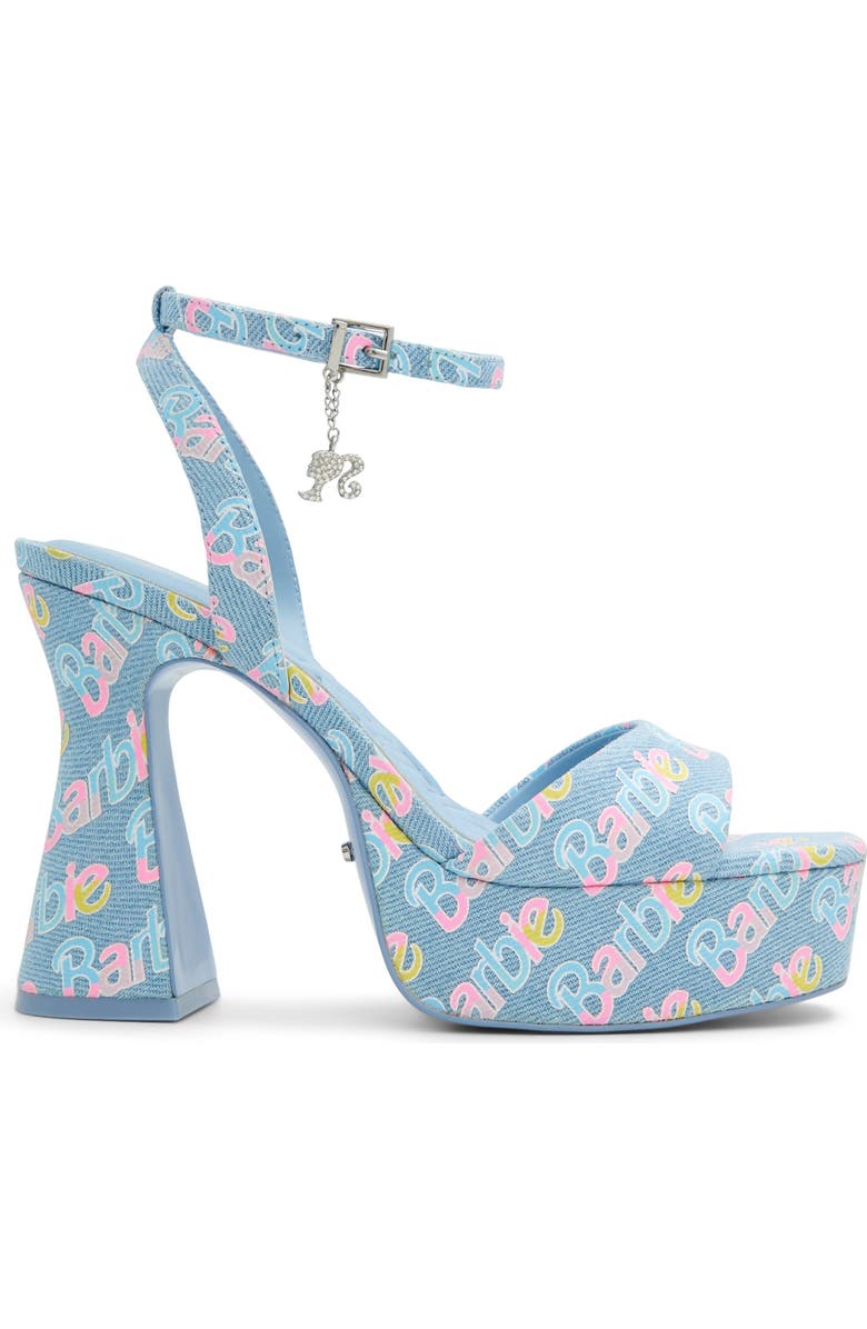 ALDO x Barbie Party Ankle Strap Platform Sandal, Alternate, color,