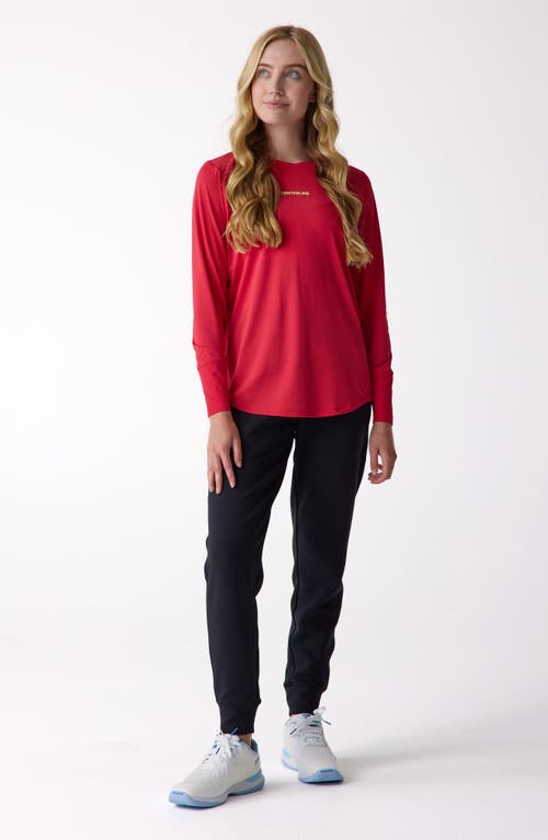 Centerline Athletics Long Sleeve In Red