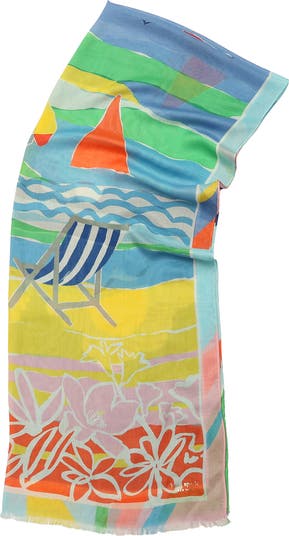 summer day oblong scarf