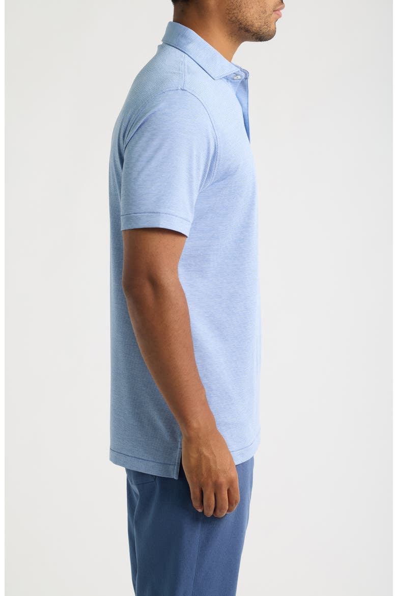 Crown Crafted Performance Jersey Polo, Alternate, color, WINDY BLUE
