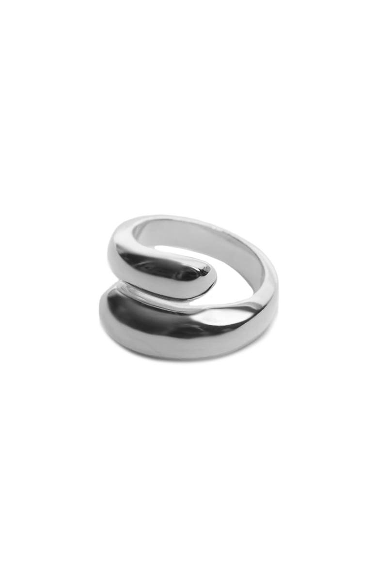 Argento Vivo Sterling Silver Twisty Puffy RIng, Main, color, 