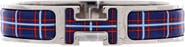 Pre-Owned Hermes Clic H Bracelet Printed Enamel Narrow