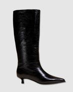 MI/MAI Vivienne Low Heel Crinkled Boots