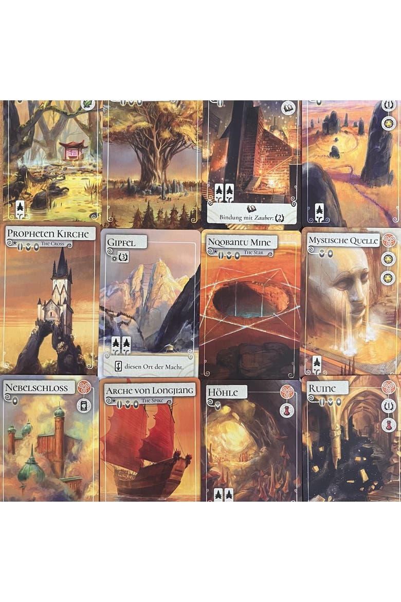 Evenfall Strategy Board Game, Alternate, color, Multicolored
