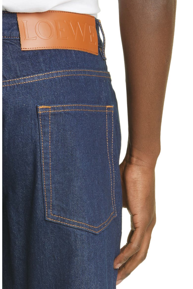 Slim Leg Crop Jeans, Alternate, color, INDIGO BLUE