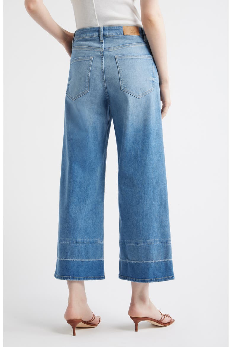Getty High Waist Crop Wide Leg Jeans, Alternate, color, INDEPENDENCE