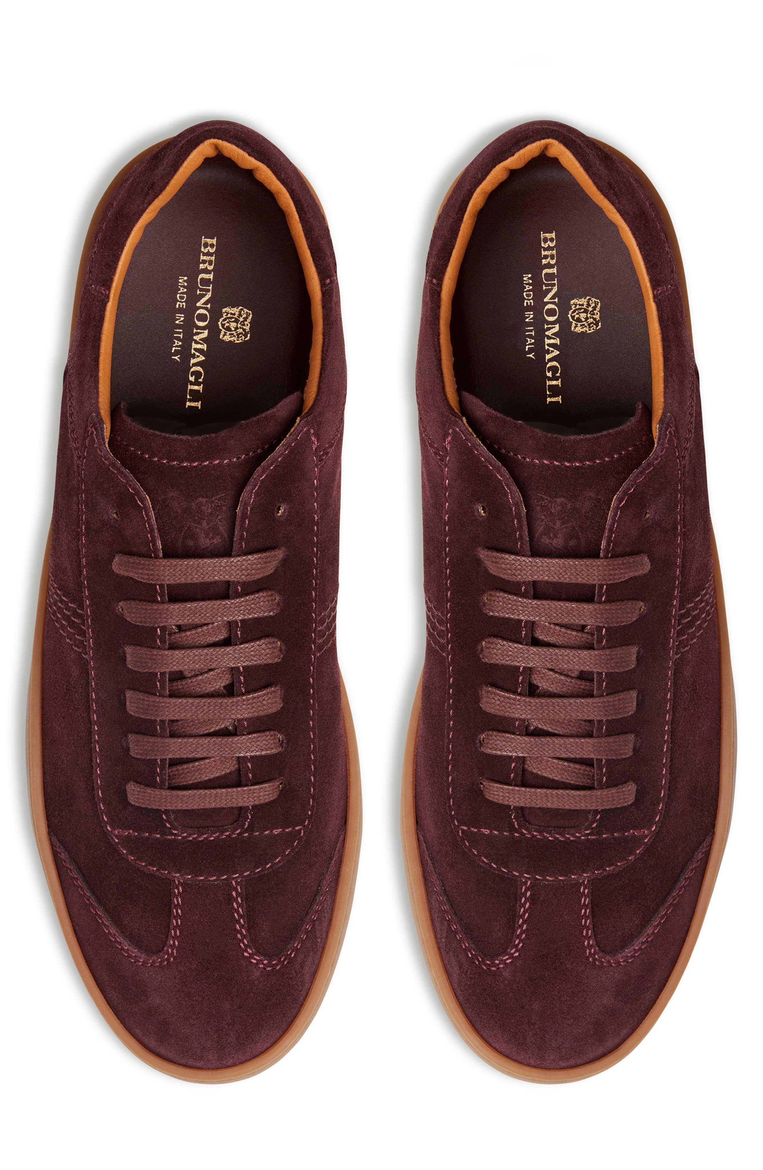 Bono Sneaker, Alternate, color, BORDEAUX SUEDE