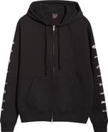 PLEASURES Woodmark Fleece Zip-Up Hoodie
