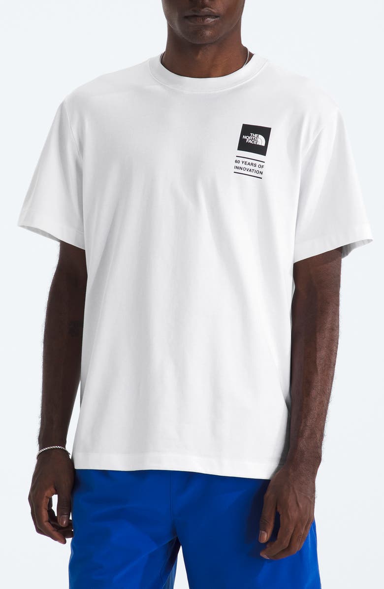 The North Face Celebration Graphic T-Shirt, Main, color, Tnf White