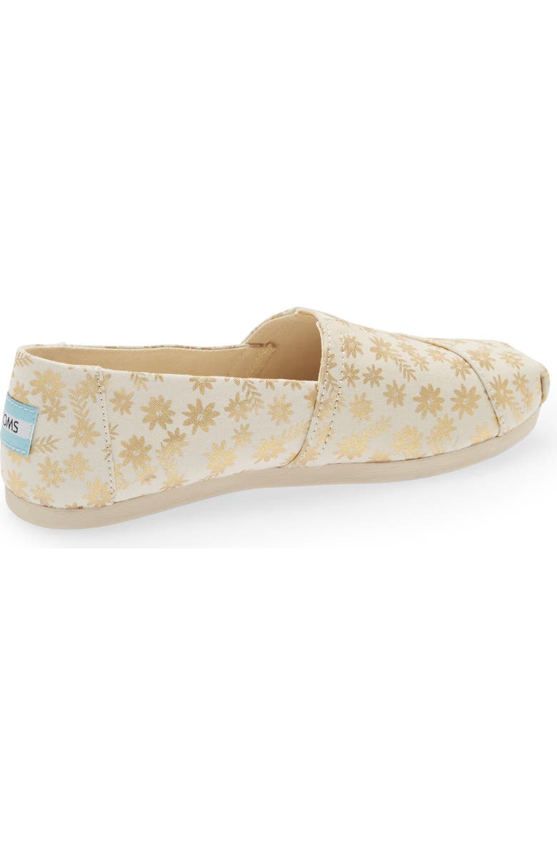 TOMS Alpa Floral Canvas Slip-On Sneaker, Alternate, color,