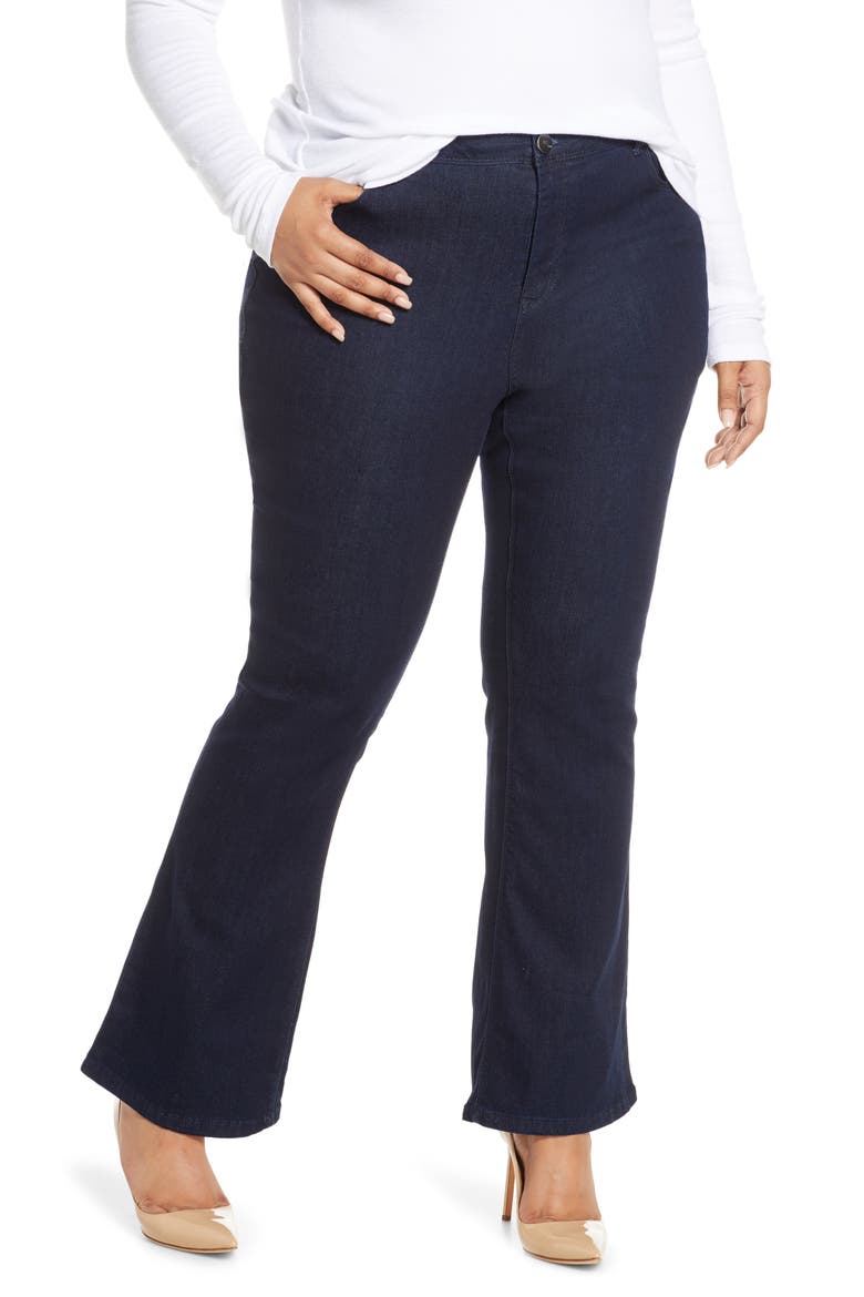 High Waist Bootcut Jeans, Main, color, RINSE