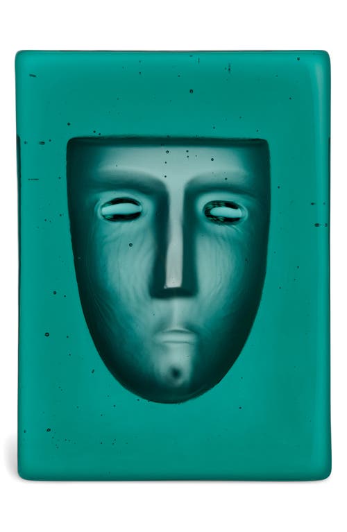 Kosta Boda Azur Frost Crystal Decor In Green