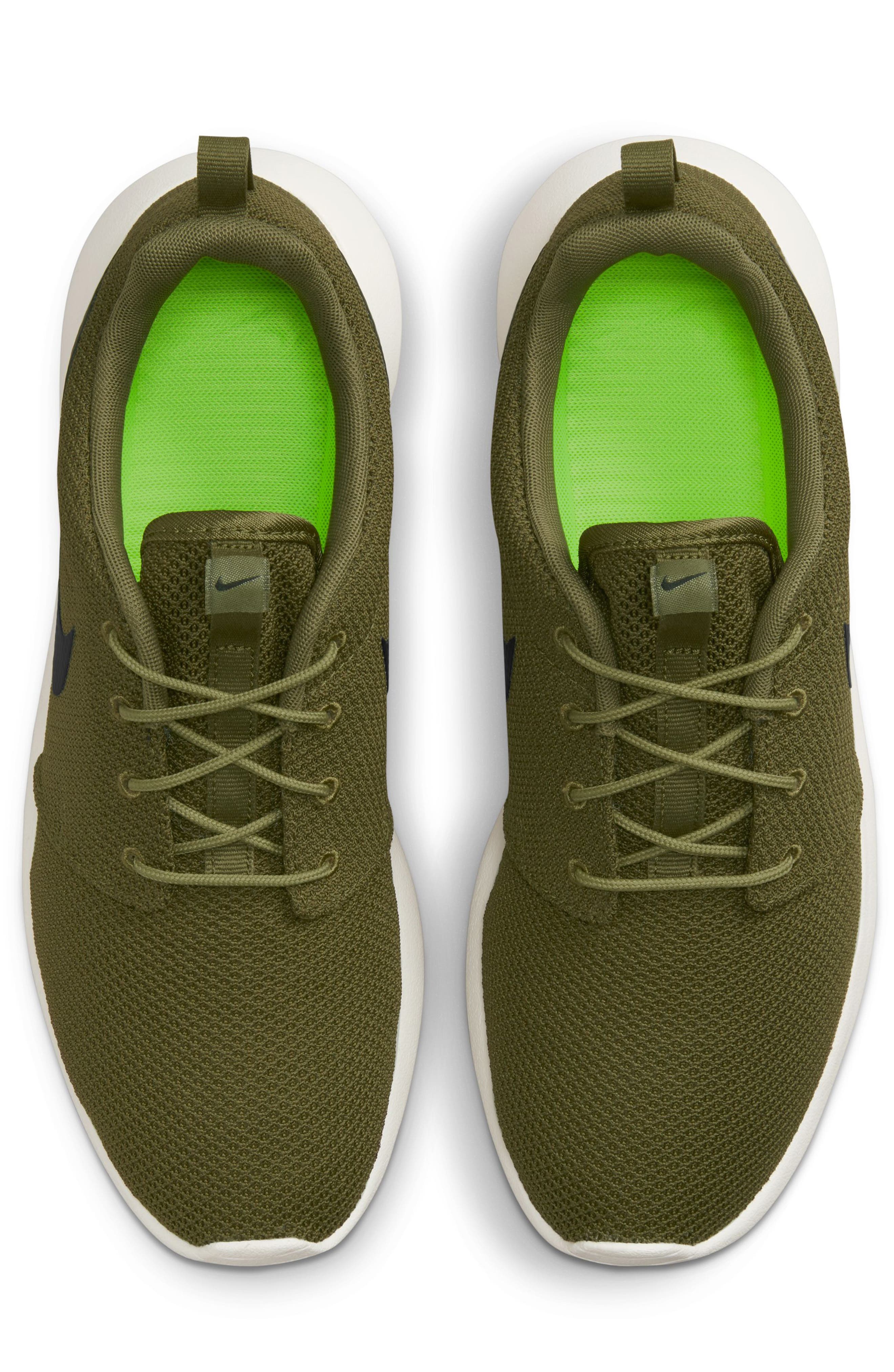 Roshe One Running Shoe, Alternate, color, IGUANA-BLACK