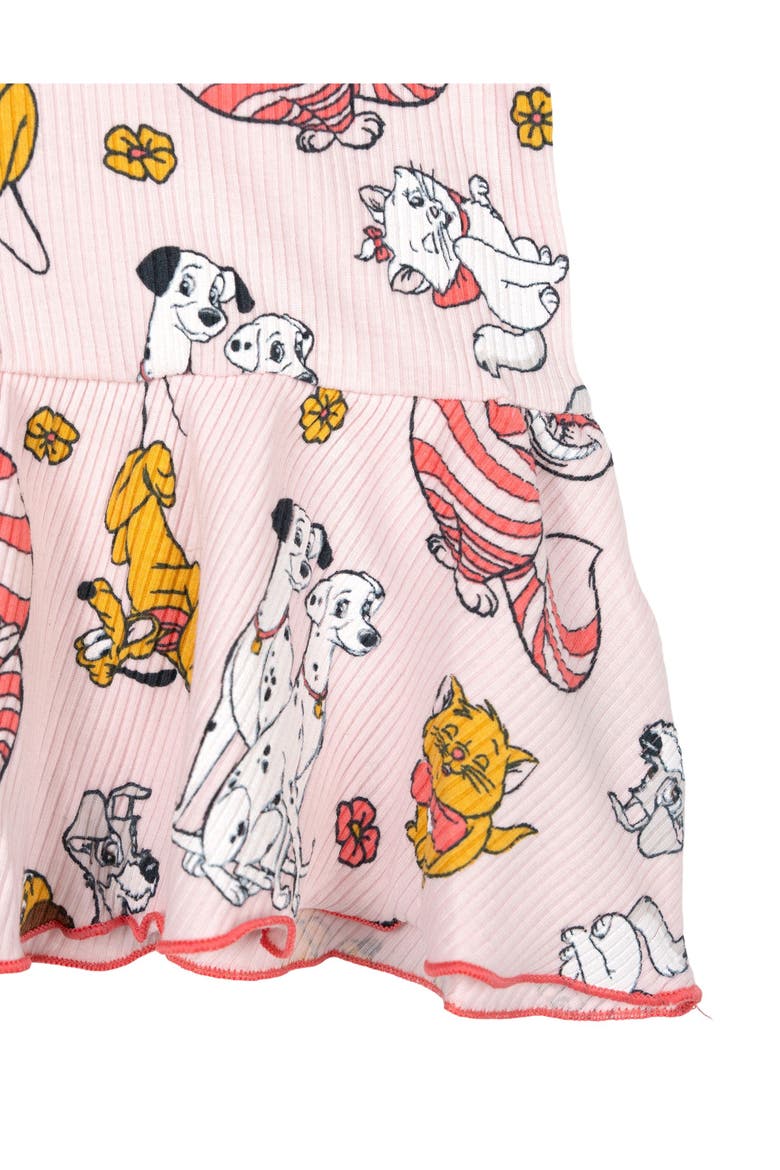 2-Piece Tee and Shorts Set, Alternate, color, Disney Pets Pink