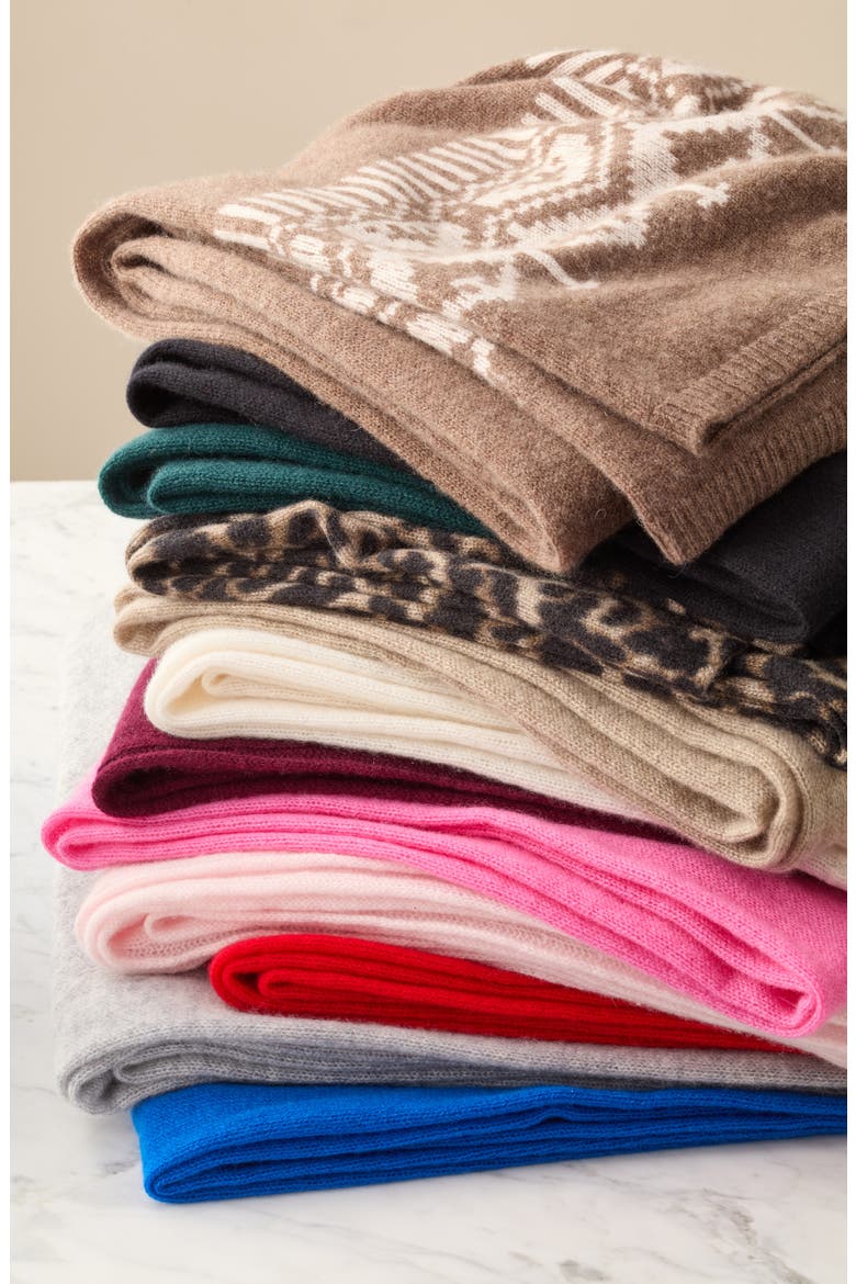 Cashmere Scarf, Alternate, color, BEIGE BLISS