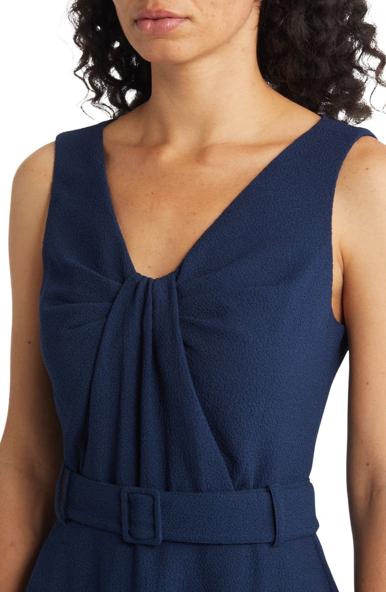 Black Halo Vieata Fit & Flare Midi Dress, Alternate, color, 