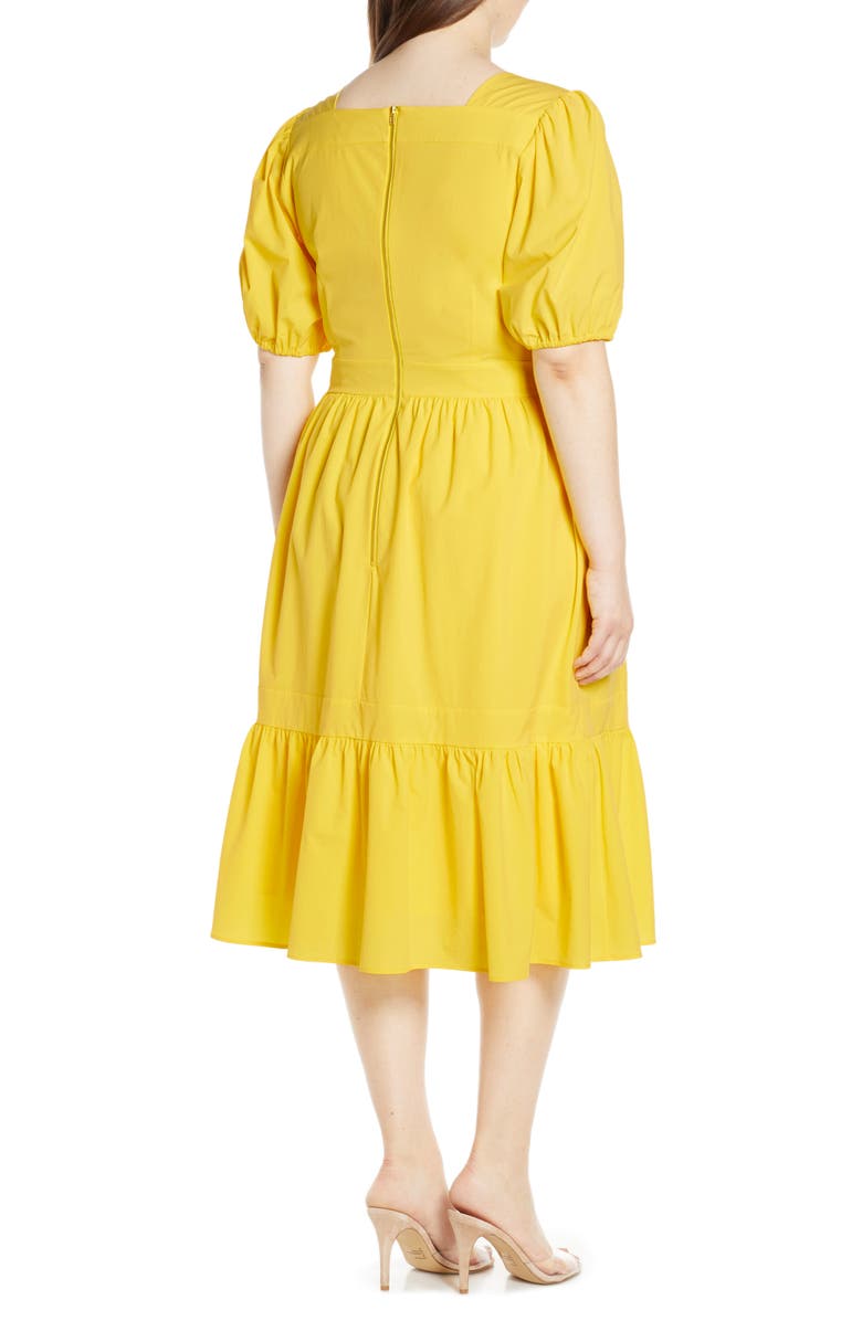 Rachel Parcell Puff Sleeve Dress, Alternate, color,