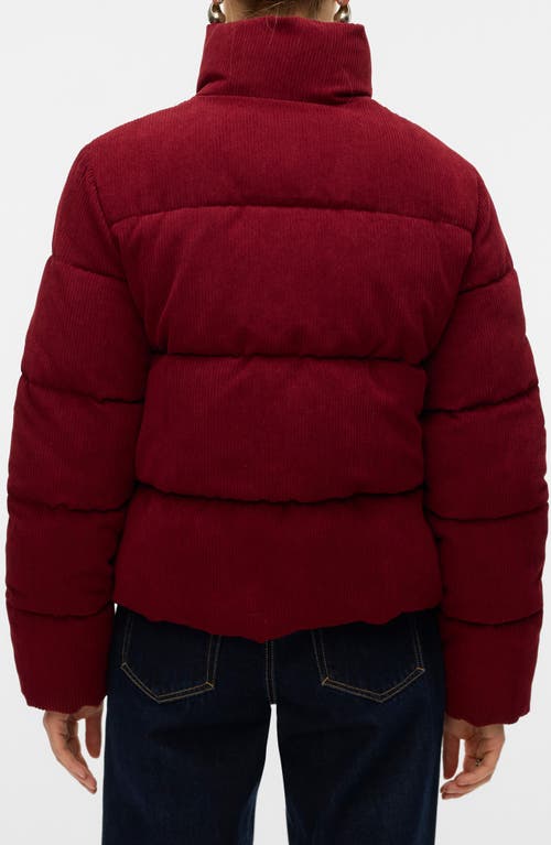 Vero Moda Debra Short Jacket In Burgundy