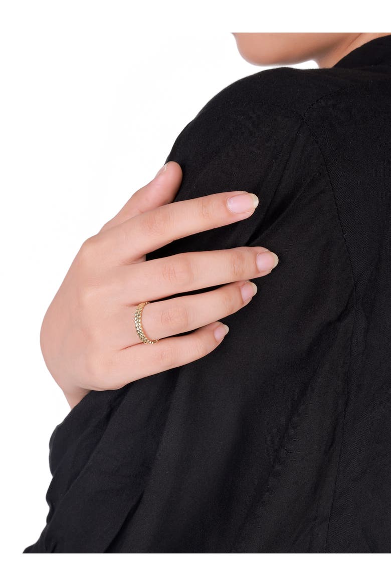 Wheat Ring in 14K Gold, Alternate, color, Yellow Gold
