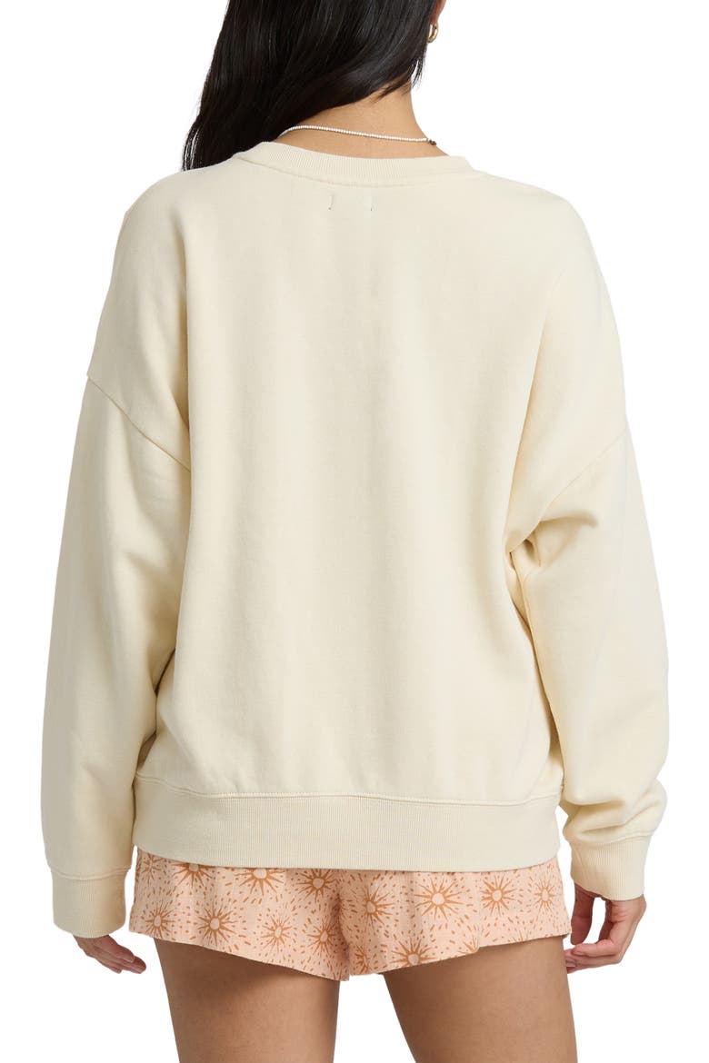 Echo Crewneck Sweatshirt, Alternate, color, WINTER WHITE