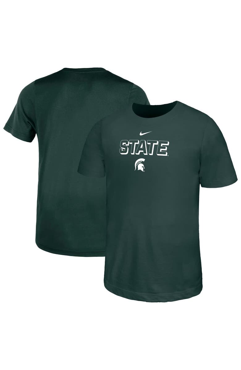 Nike Youth Nike Green Michigan State Spartans Legend Performance T-Shirt, Main, color, Green